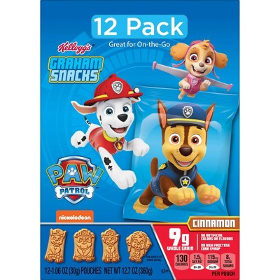 Paw Patrol Grahams Snacks - 12ct