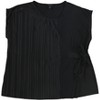 Alfani Womens Pleated Side-Tie Pullover Blouse - 2 of 3