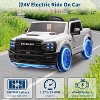 Jojoka Licensed RAM 2500,2 Seater Electric Car for Kids,24v Ride on Truck w/Remote Control - 2 of 4