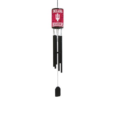 NCAA Wind Chime, #1 Fan with Team Logo - Indiana Hoosiers