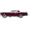 1956 Lincoln Continental Mark II Dark Red 1/87 (HO) Diecast Model Car by Oxford Diecast - 2 of 4