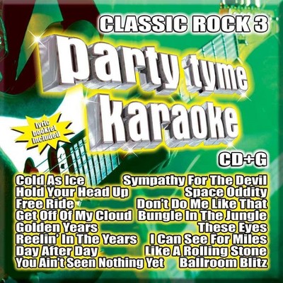 Party Tyme Karaoke - Classic Rock 3 (CD)