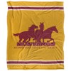 Midwestern State University Primary Logo Stripes Silky 50x60 Blanket, 1 Sided - 2 of 4