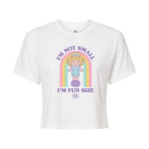 Women's - Polly Pocket - Not Small Fun Size Cropped Graphic T-Shirt - 1 of 4