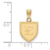 Black Bow Jewelry 14k Yellow Gold Plated Sterling Silver East Tennessee State Buccaneers NCAA Small Pendant - 3 of 4