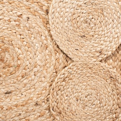 Natural Jute Handwoven Round Area Rug