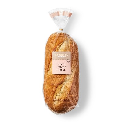 Sliced Tuscan Bread - 24oz - Favorite Day™
