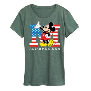 Women's - Disney - Americana Short Sleeve Graphic T-Shirt - 1 of 4