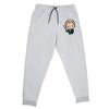 Harry Potter Draco Cute Chibi Character Unisex Jogger Sweatpants with Pockets for Men and Women Athletic Heather - 4 of 4