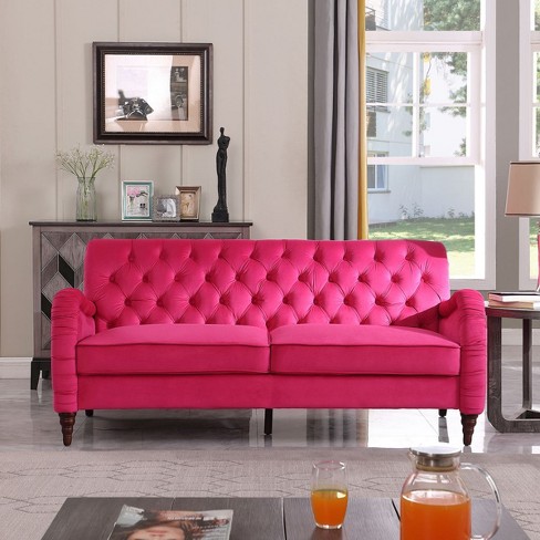 Target velvet couch online