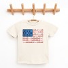 The Juniper Shop American Bow Flag Coquette Youth Short Sleeve Tee - 2 of 4