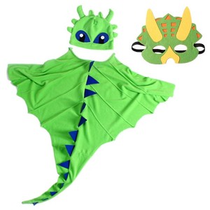 MyKids-USA Halloween Dinosaur Cloak Hats Mask Costume Sets - 1 of 1
