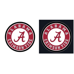 Evergreen Ultra-Thin Edgelight LED Wall Decor, Round, University of Alabama- 23 x 23 Inches Made In USA - 1 of 4