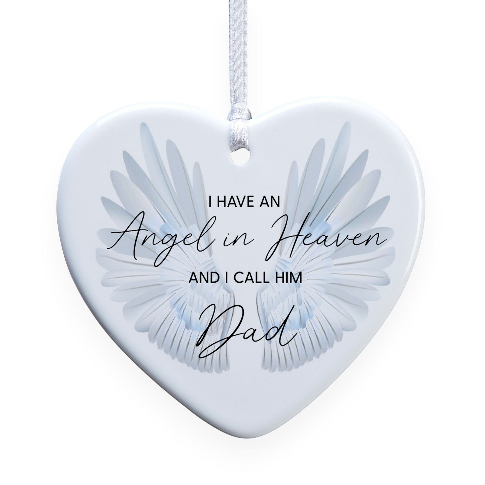 Personalization Mall Angel In Heaven Heart Ornament