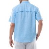 Guy Harvey Men's Short Sleeve Performance Fishing Shirt with UPF 40 Sun Protection - 3 of 4