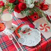 Jollity & Co. - Santa Claus Small Plates - Red & Brown - Pack of 8 Plates - 2 of 2