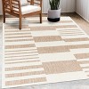 Hauteloom Nita Tan Outdoor Rug - 3 of 4