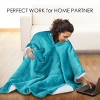 Tirrinia Fleece Wearable Blanket Super Soft Comfy Plush Fleece  for Women Men Throw Wrap Cover Indoors or Outdoors , 55''x 80'' - 2 of 4
