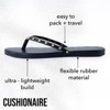 CUSHIONAIRE Confetti Women’s Studded Flip Flop Sandal – Slip-On Thong with Memory Foam & Stylish Rivet Strap - 4 of 4