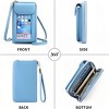 Wikineon Small Cell Phone Crossbody Bag Purse for Women - PU Leather Wallet Purse with Phone Compartment - 3 of 4