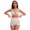 INSPIRE CHIC 3 Packs Women's High Waisted Body Shaper Shaping Tummy Control Panties - 4 of 4
