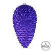 Vickerman Matte Glitter Pinecone Christmas Ornament - 3 of 3