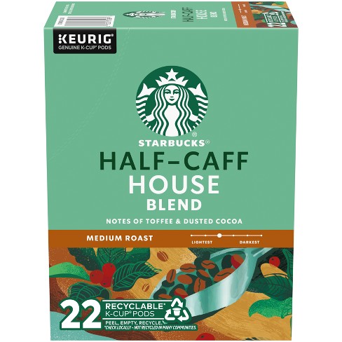 Half decaf k cups best sale