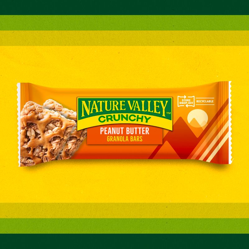 Nature Valley Crunchy Peanut Butter Granola Bars - 6ct, 5 of 10