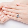 Pompeii3 Certified 3.40Ct Pear & Heart  Engagement Ring 14k Gold or Platinum Lab Created - 4 of 4