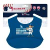 BabyFanatic Officially Licensed Unisex Silicone Baby Bib - MLB Los Angeles Dodgers - 3 of 3