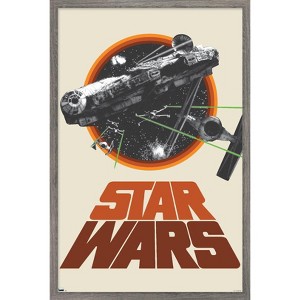 Trends International Star Wars: Power Of The Force - Battle Framed Wall Poster Prints - 1 of 4