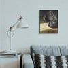 Stupell Industries Labrador Resting Pet Dog Portrait Brown Black Framed Giclee Art - 3 of 4