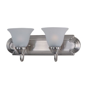 Maxim Lighting Essentials - 801x 2 - Light Vanity in  Satin Nickel - 1 of 2