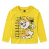Paw Patrol Nickelodeon Boys Long Sleeve Shirt 3 Pack for Toddler and Big Kids - 4 of 4