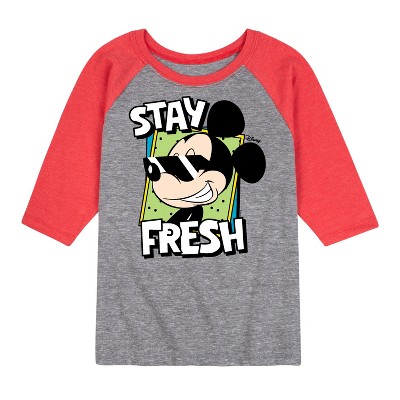 Boys' - Disney - Stay Fresh Raglan Graphic T-Shirt