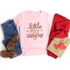 The Juniper Shop Little Miss Valentine Youth Short Sleeve Tee - 2 of 3