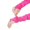 INSPIRE CHIC Women's Fingerless Satin Elbow Long Gloves 1 Pair - 4 of 4