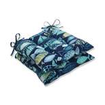 18.5"x19" Hooked Nautical 2pc Outdoor Seat Cushion Set - Pillow Perfect
