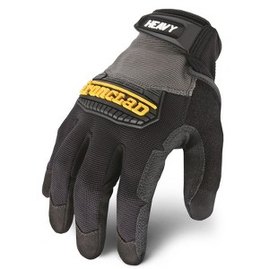 Ironclad Men's Heavy Duty Gloves Black/Gray L 1 pair - 1 of 1