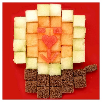 FunBites Food Cutter - Green Squares