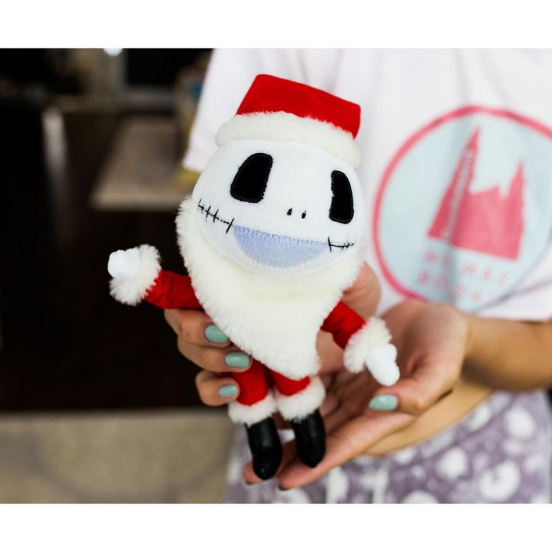 UCC Distributing Nightmare Before Christmas 5-Inch Santa Jack Skellington Plush, 4 of 7