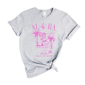 Simply Sage Market Women's Aloha State of Mind Short Sleeve Graphic Tee - 1 of 3