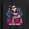 Men's Disney Imelda Mama Knows Best Long Sleeve Graphic T-Shirt - Black - Small - 2 of 4