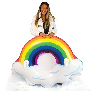 SnowCandy 48" Artic Rainbow Jumbo Snow Tube - 1 of 3