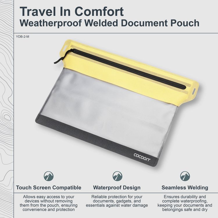 COCOON - Premium - Weatherproof Welded Document Pouch, 2 of 4