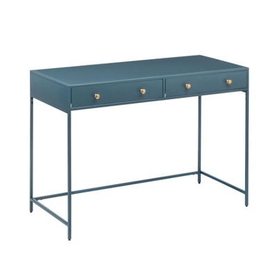 MH London Brockwell 44" Modern Metal Writing Desk