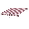 Resenkos Patio Awning, Outdoor Sun Shade Shelter Cover Awnings,10' x 8' Retractable Awning, Patio Awnings, Sunshade Shelter w/ Manual Crank Handle, - 3 of 4