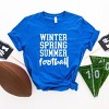 Simply Sage Market Winter Spring Summer Football Short Sleeve Tee - 2 of 4