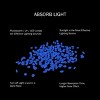 Nature Spring Glow-in-the-Dark Solar Pathway Pebble Lights, 200 Pcs. - Blue - 2 of 4