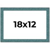 PosterPalooza | Simple Blue Picture Frame - UV Acrylic, Backing Board, Hanging Hardware Included - 2 of 4